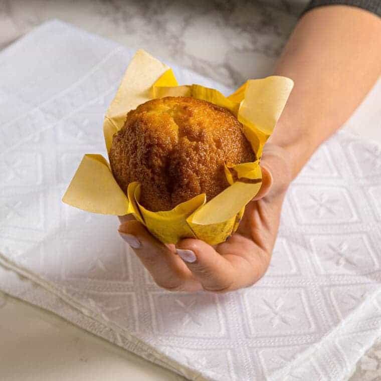 muffins con ingredientes naturales