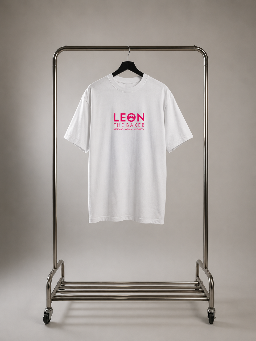 Camiseta Rosa LEÓN THE BAKER.