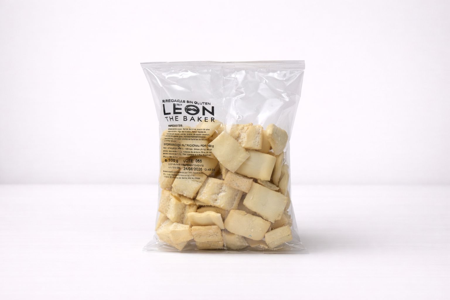 Regañas sin gluten Leon the Baker