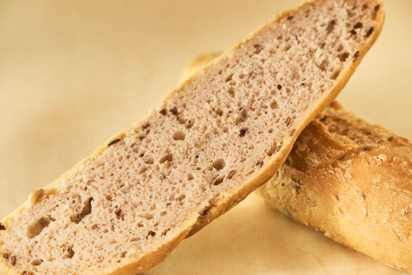 barra de pan ecológico sin gluten