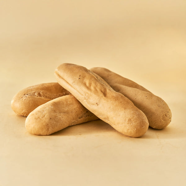 Panes de perrito sin gluten Leon the Baker