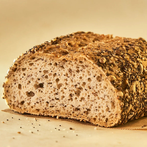 Pan sin gluten integral con semillas