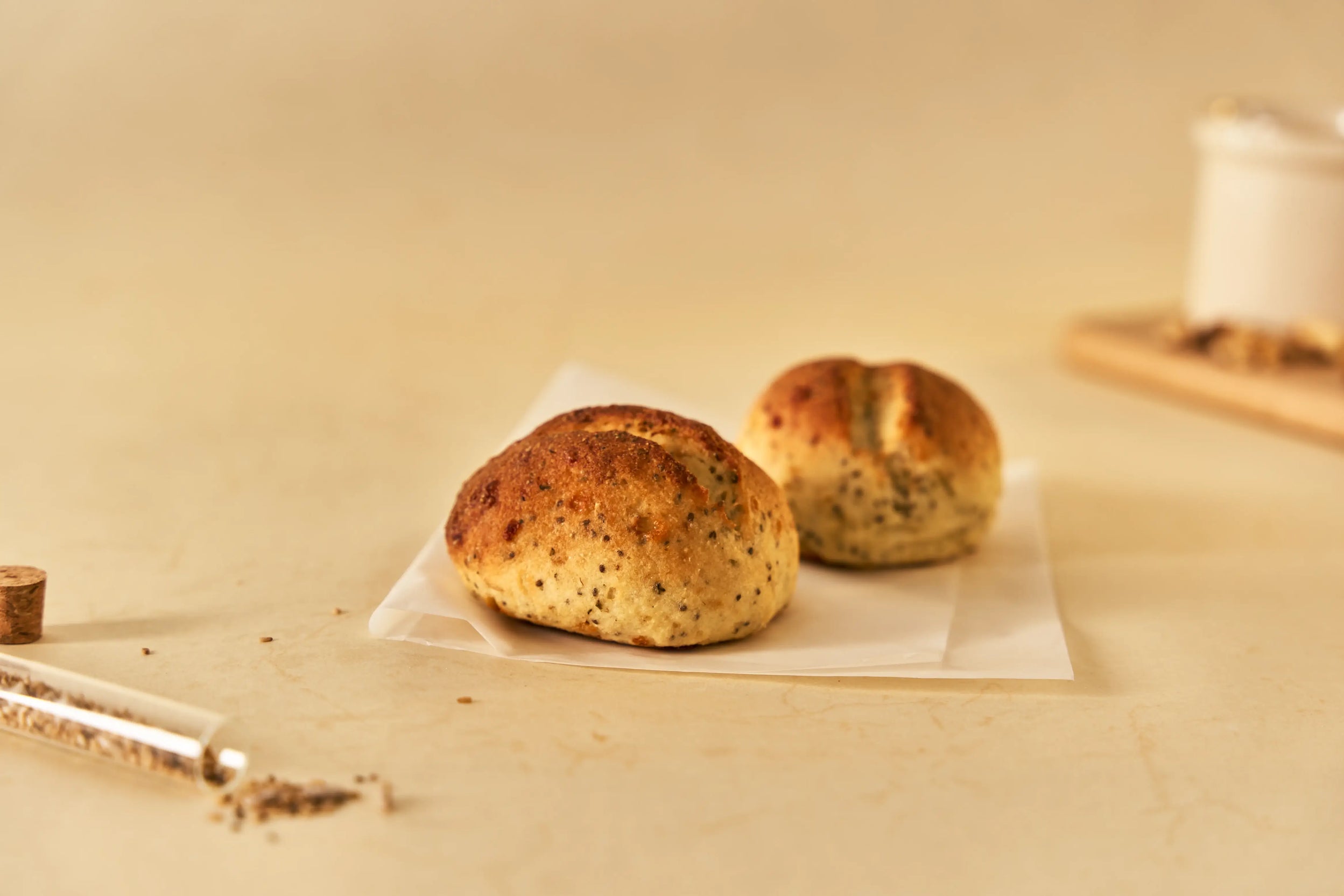 panecillos sin gluten con queso para dieta keto