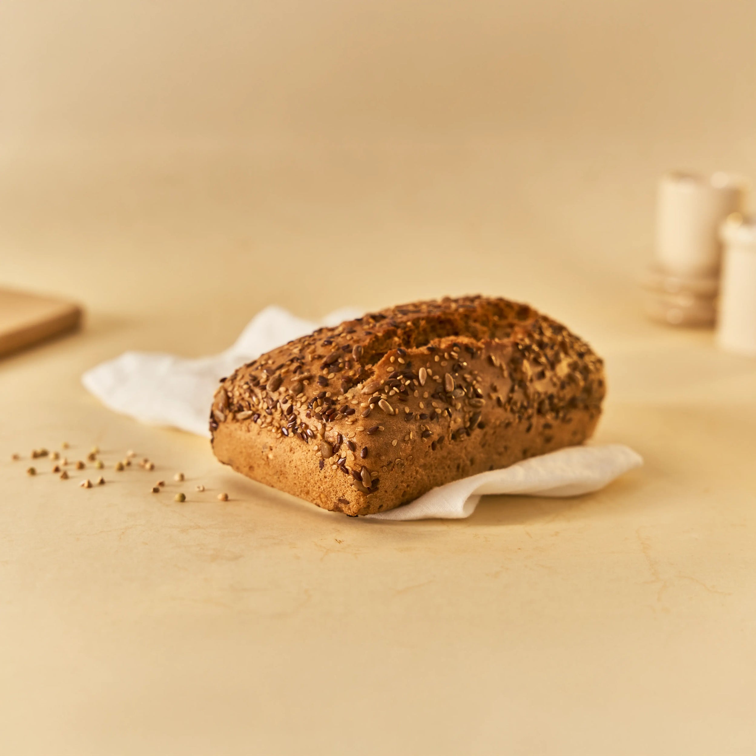 Pan de molde hecho con trigo sarraceno Leon the Baker