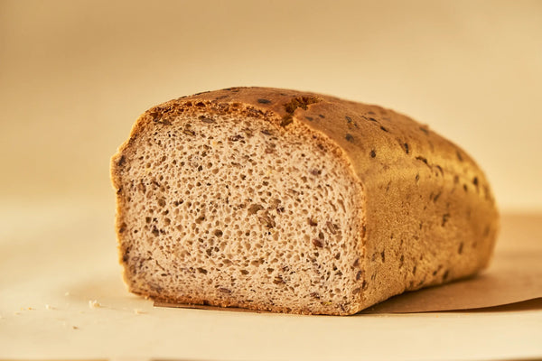 Pan de trigo sarraceno integral sin gluten Leon the Baker