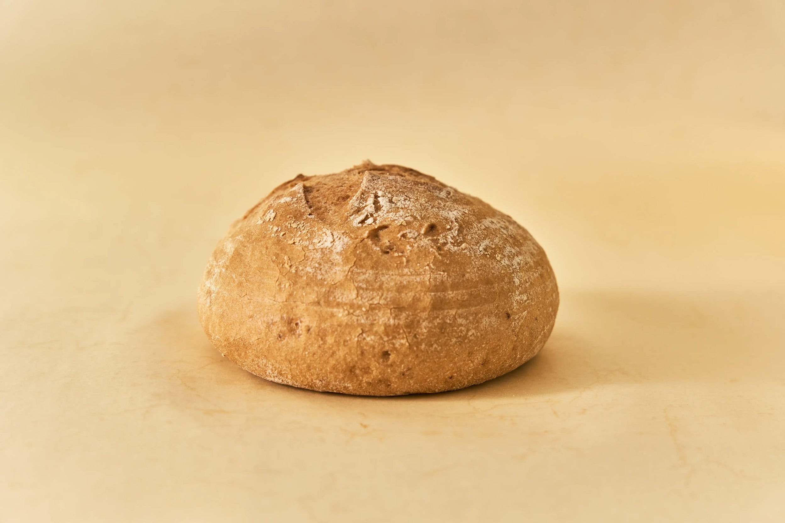 Hogaza de pan moreno sin gluten