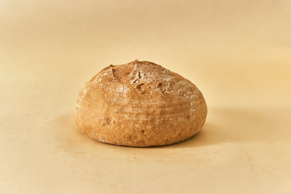 Hogaza de pan moreno sin gluten