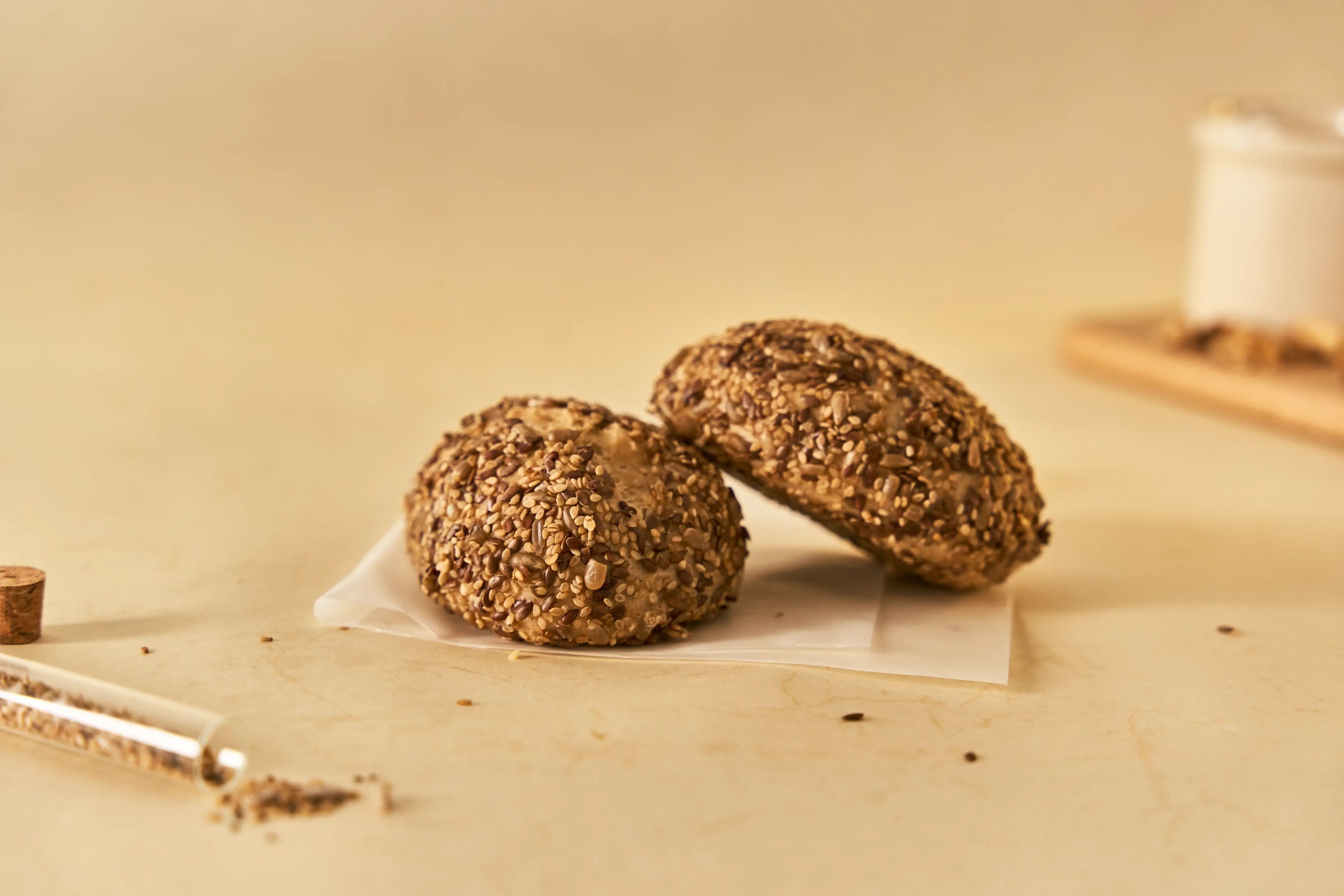 panes ecológicos de semillas sin gluten