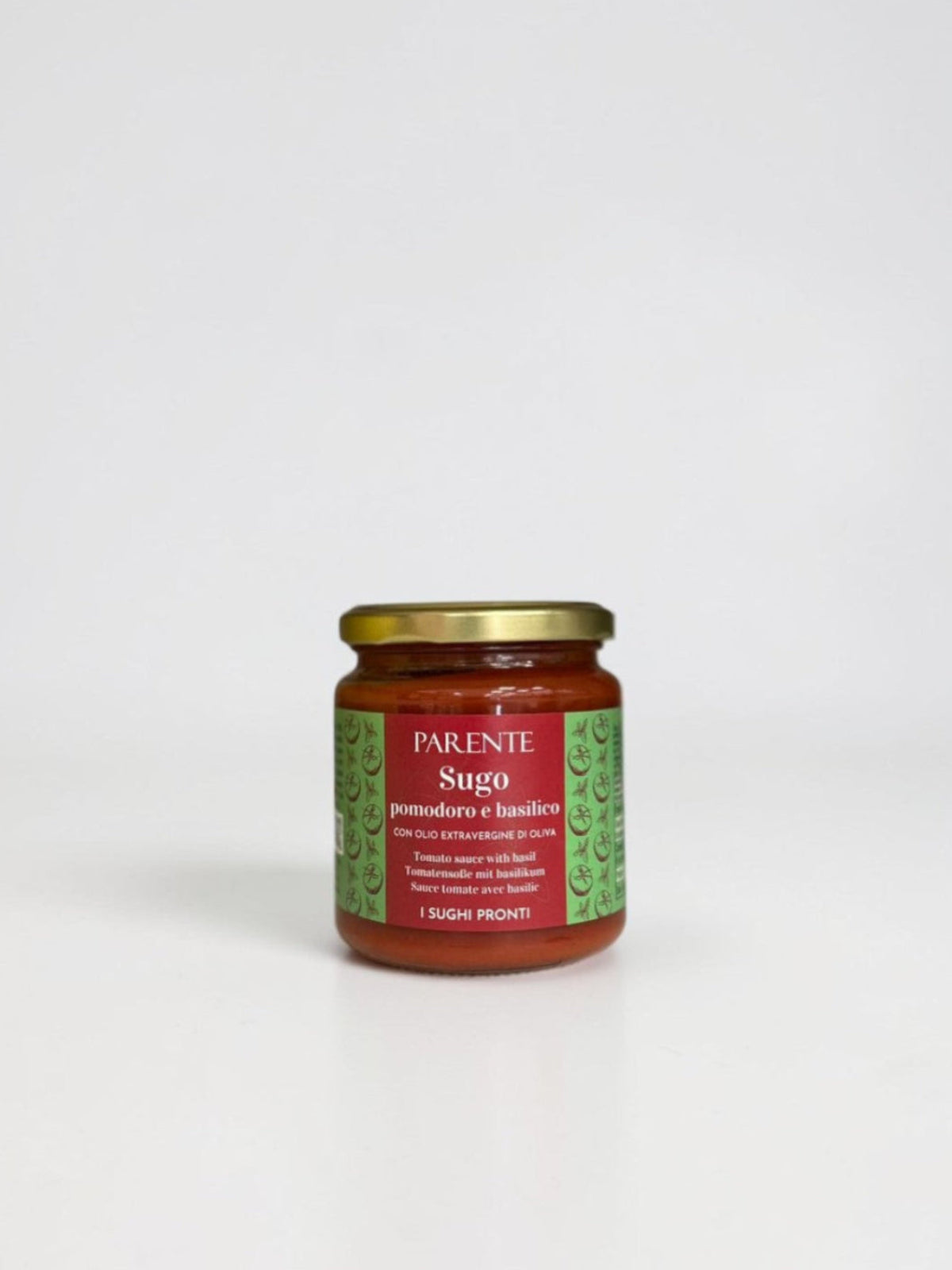 Salsa con tomate y albahaca con AOVE