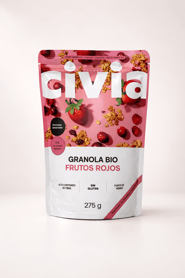 Cereales Granola Frutos Rojos Bio