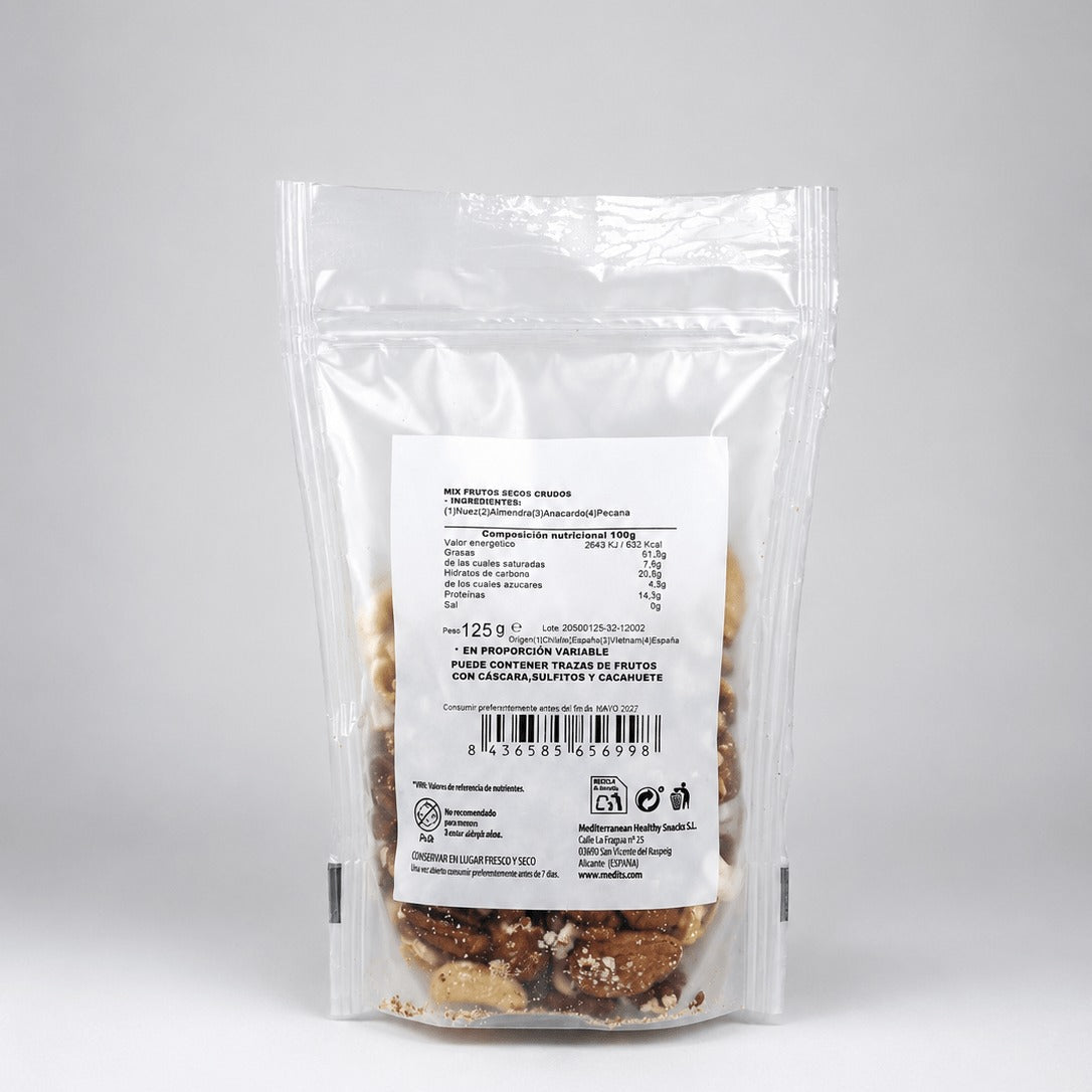 Mix frutos secos 125 gr
