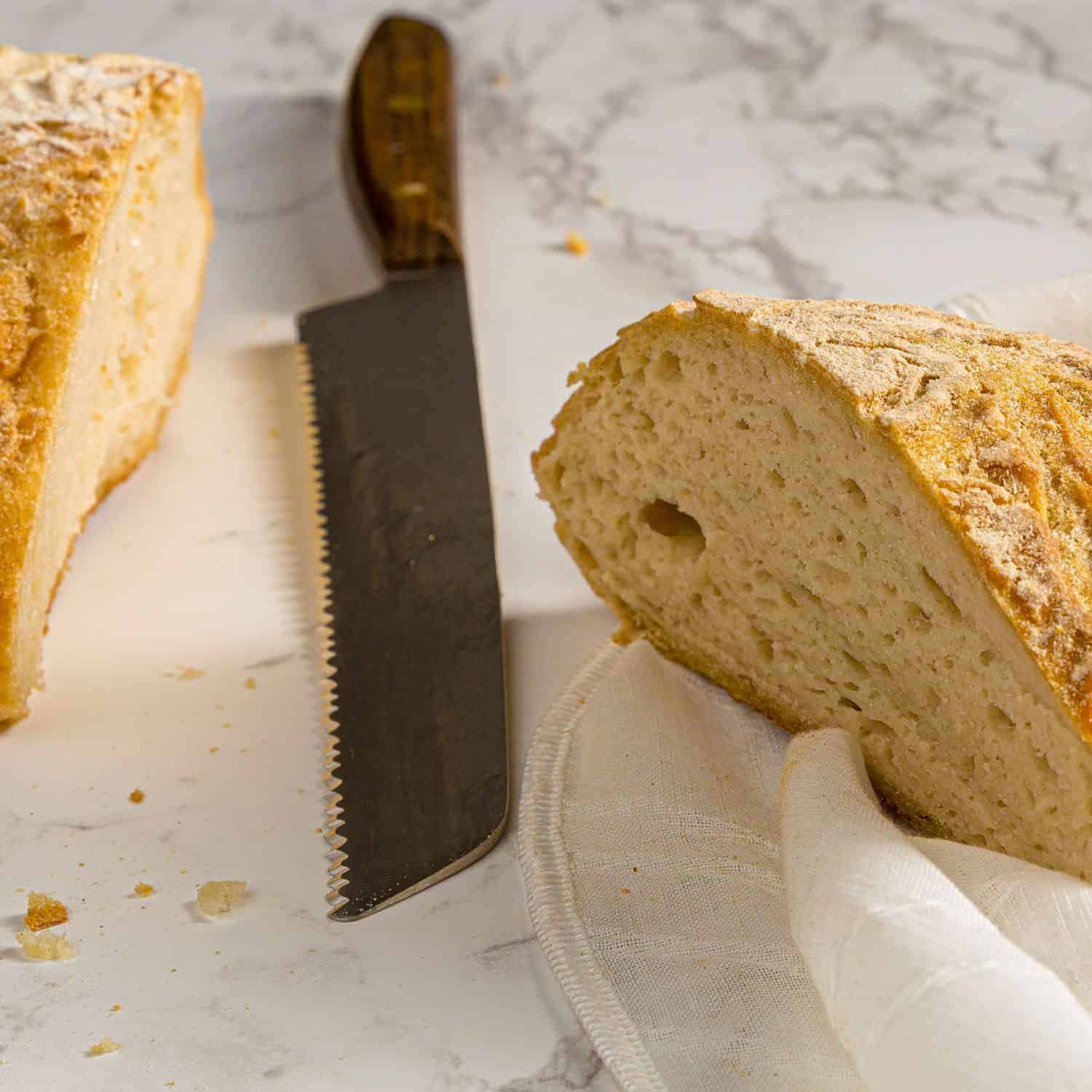 Pan sin gluten hecho con mijo Leon the Baker