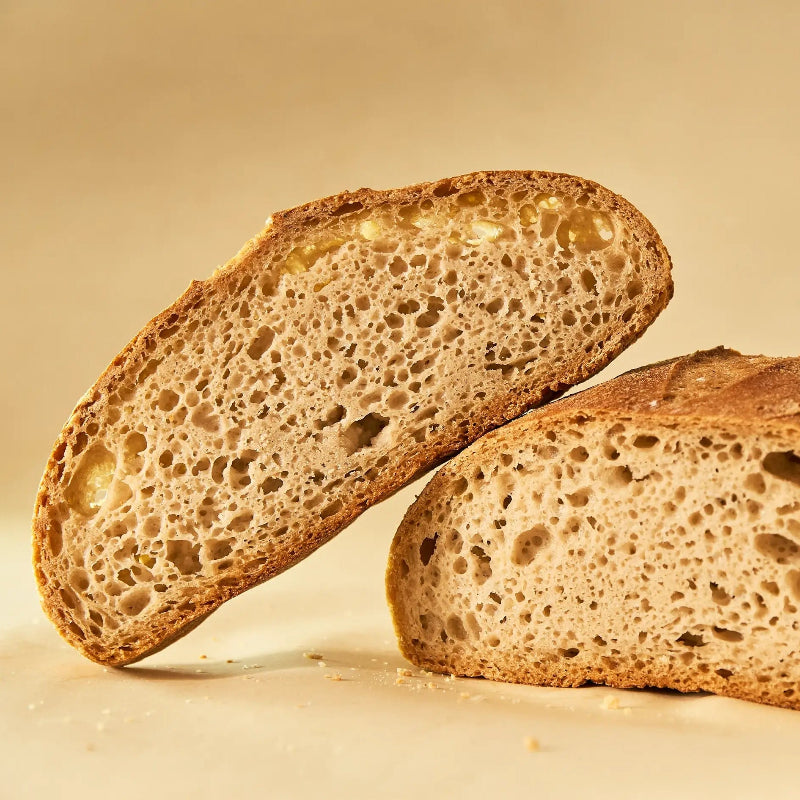 Pan hecho con kombucha sin gluten ni aditivos Leon the Baker